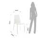 Scaun Tapitat Sedia Lion White 1653 Tomasucci Italia 