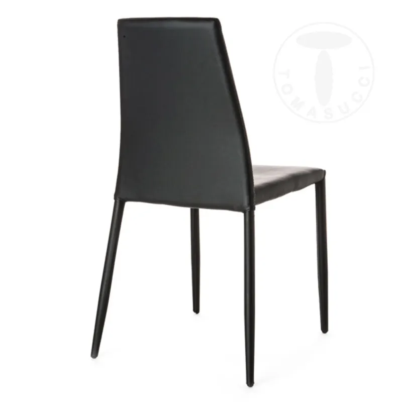 Scaun Tapitat Lion Black 1655 Tomasucci Italia 