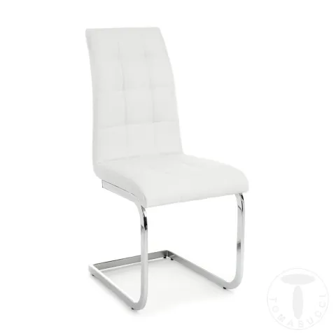 Scaun Tapitat Cozy White 1661 Tomasucci Italia 