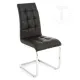 Scaun Tapitat Cozy Black 1662 Tomasucci Italia 