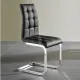 Scaun Tapitat Cozy Black 1662 Tomasucci Italia 