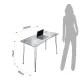 Birou Computer Desk N.Y. 1673 Tomasucci Italia 