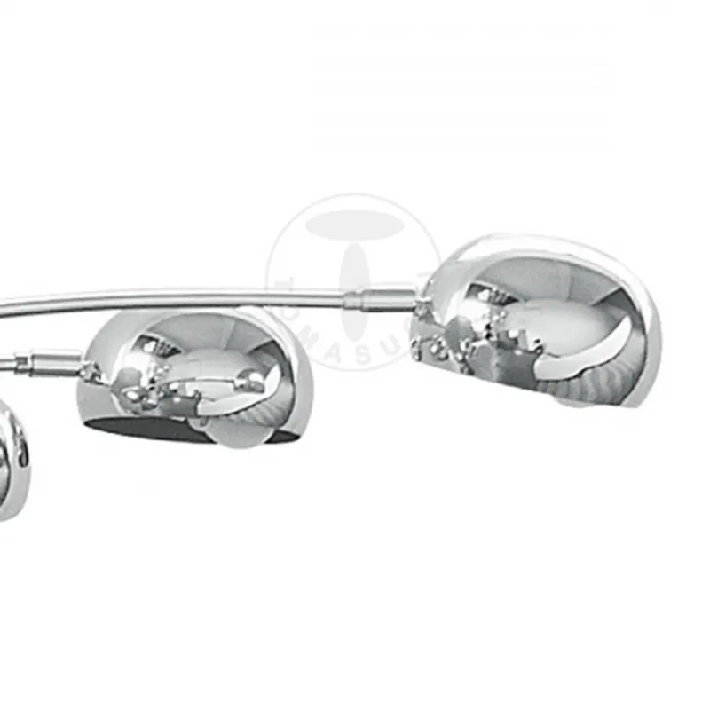 Lampadar Lampada Da Terra Fist Cromo 1695 Tomasucci Italia 