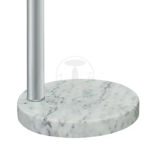 Lampadar Lampada Da Terra Fist Cromo 1695 Tomasucci Italia 