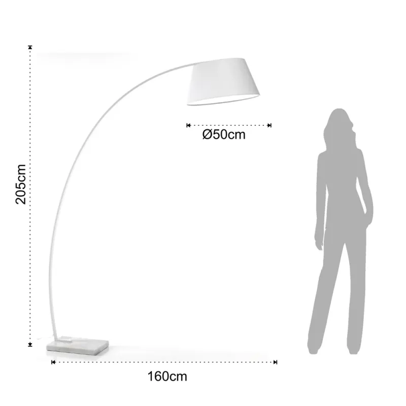 Lampadar Lampada Da Terra "Yet" 1697 Tomasucci Italia 