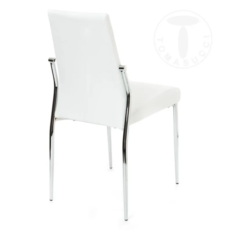 Scaun Tapitat Sedia Margo' White 1714 Tomasucci Italia 