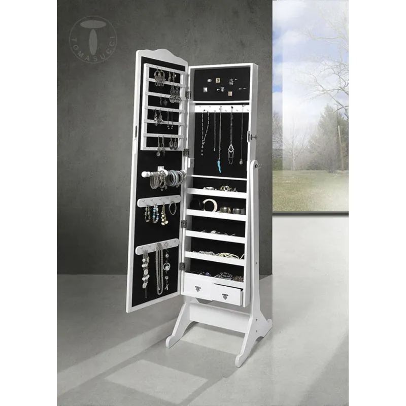 Oglinda De Podea Cu Spatiu Depozitare Coffer 1767 Tomasucci Italia 