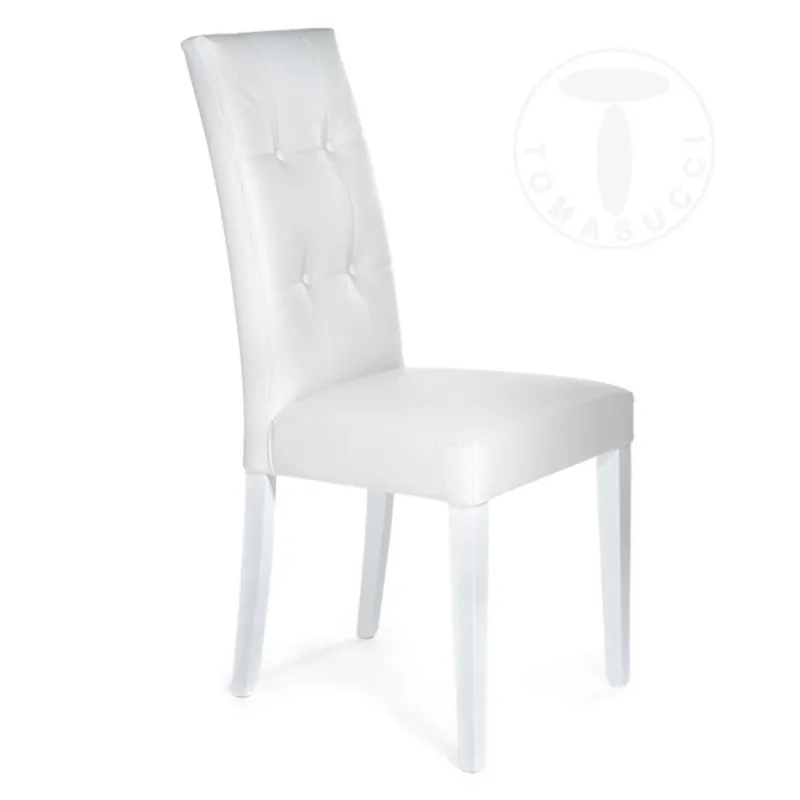 Scaun Din Lemn Dada White 1770 Tomasucci Italia 
