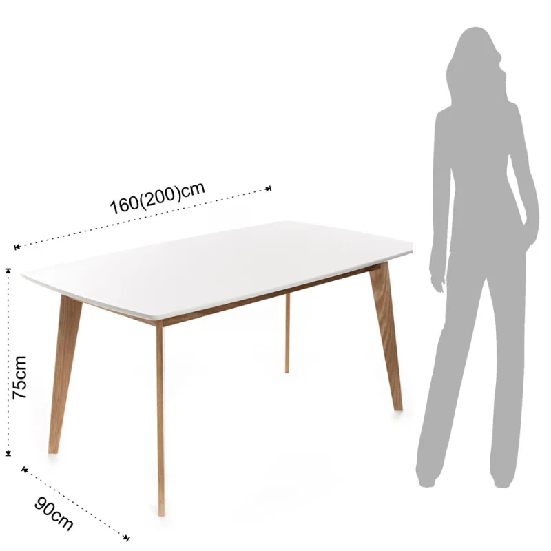Masa Extensibila Din Lemn Tavolo Allungabile Kyra 1862 Tomasucci Italia 