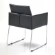 Scaun Tapitat Emma Black 1957 Tomasucci Italia 