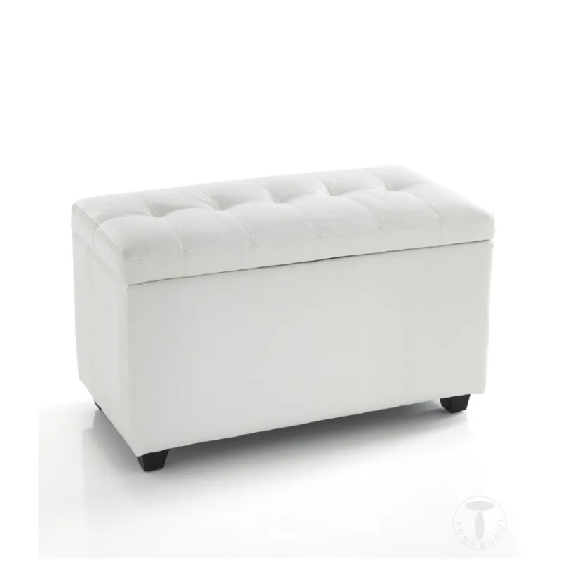 Taburet Cu Depozitare Nice White 80 1976 Tomasucci Italia 