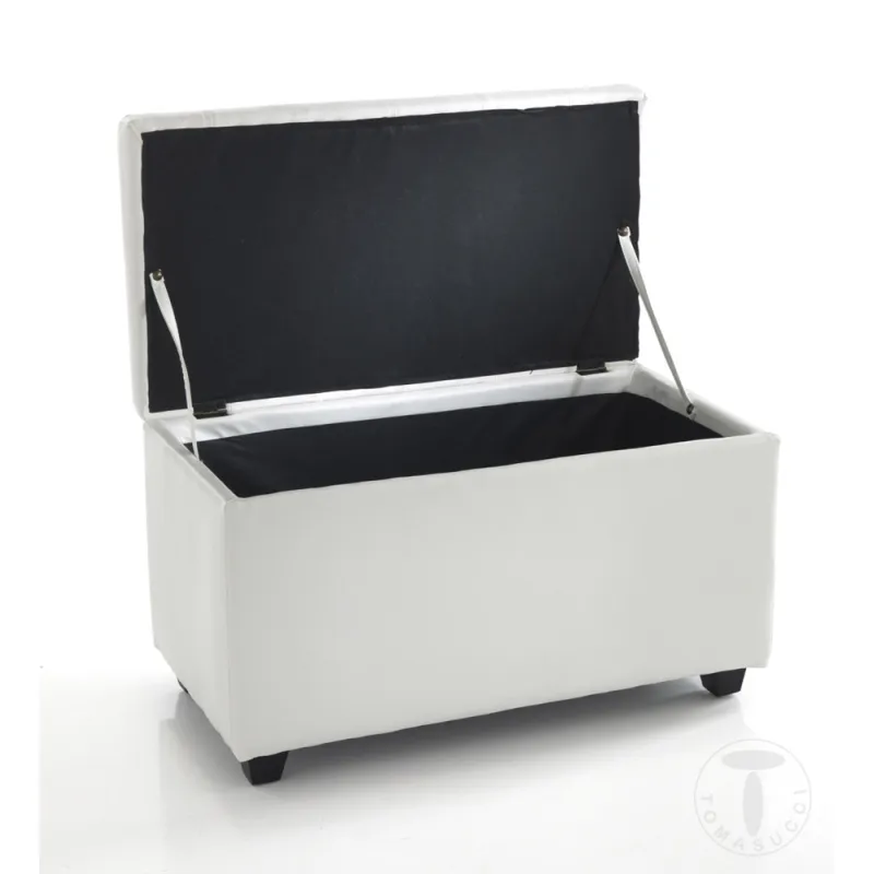 Taburet Cu Depozitare Nice White 80 1976 Tomasucci Italia 