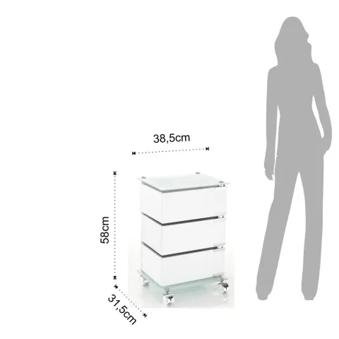 Comoda Cu Roti Bobo 1992 Tomasucci Italia 