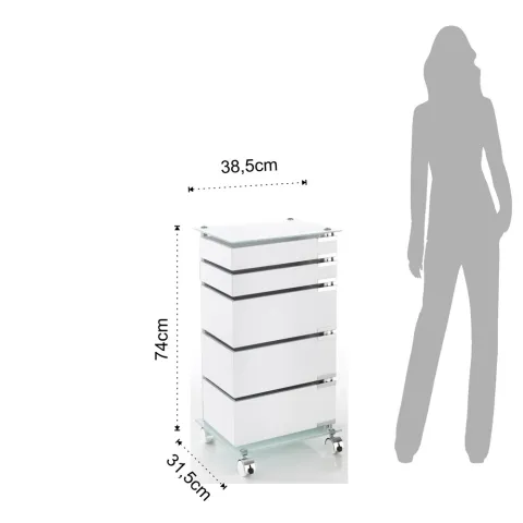 Comoda Cu Roti Big Bobo 1993 Tomasucci Italia 
