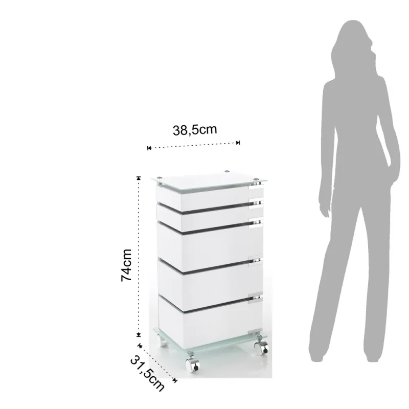 Comoda Cu Roti Big Bobo 1993 Tomasucci Italia 
