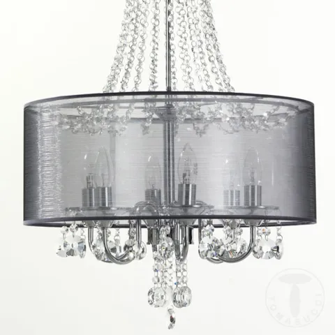 Candelabru 6 Jewel Silver Ring 2399 Tomasucci Italia 