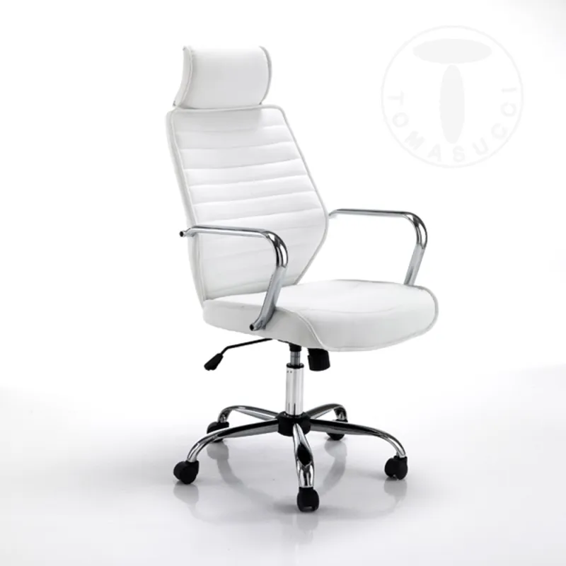 Scaun Birou Evolution White 2428 Tomasucci Italia 