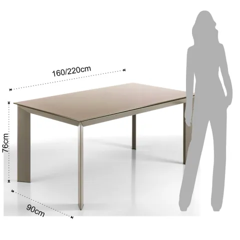 Masa Extensibila Blade Big 2440 Tomasucci Italia 