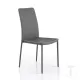 Scaun Din Piele Sintetica Kable Grey 2441 Tomasucci Italia 