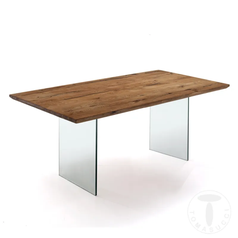 Masa Din Lemn Masiv Float 2492 Tomasucci Italia 