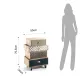 Comoda Din Lemn De Brad 4/C Kijo 2630 Tomasucci Italia 