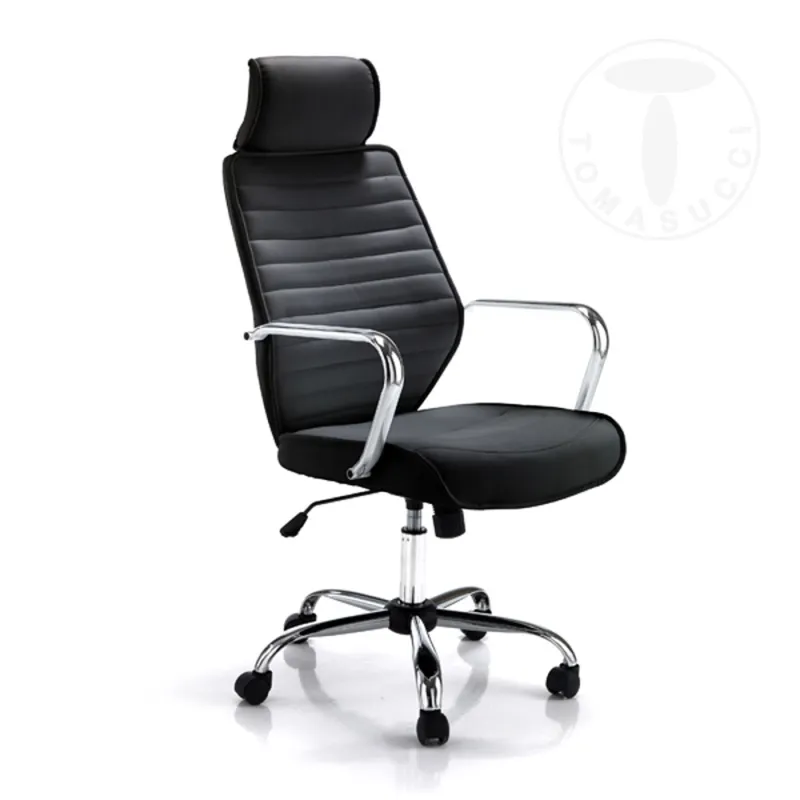 Scaun Birou Evolution Black 2650 Tomasucci Italia 