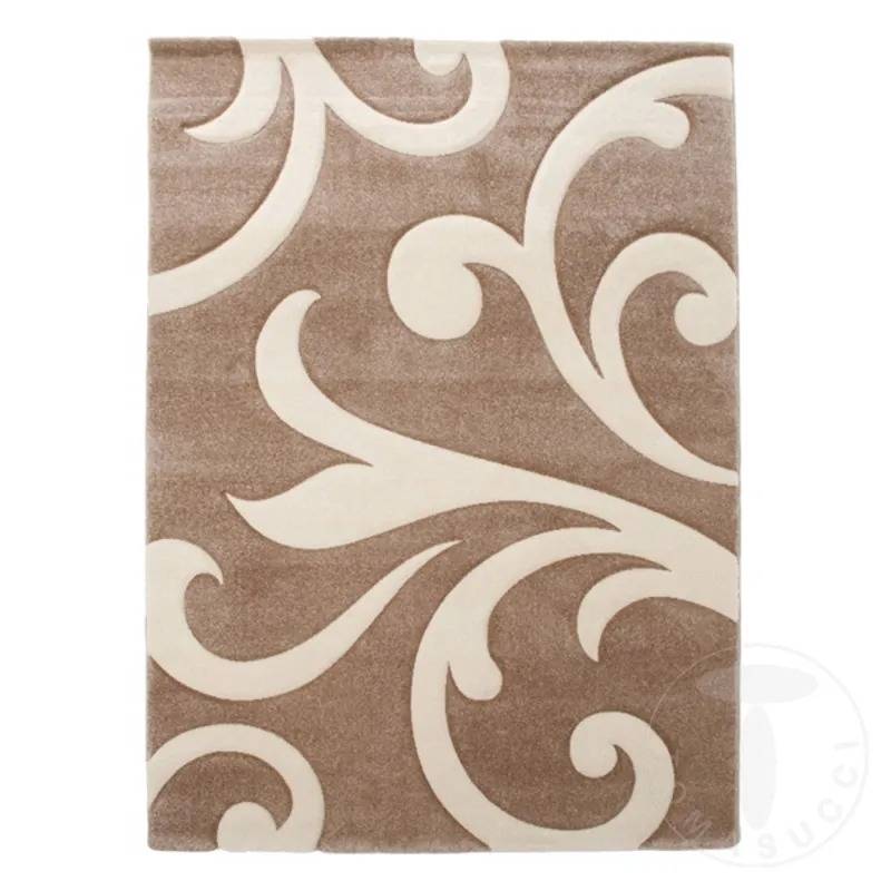 Covor Sculptat Manual Damasko Cream 2697 Tomasucci Italia 