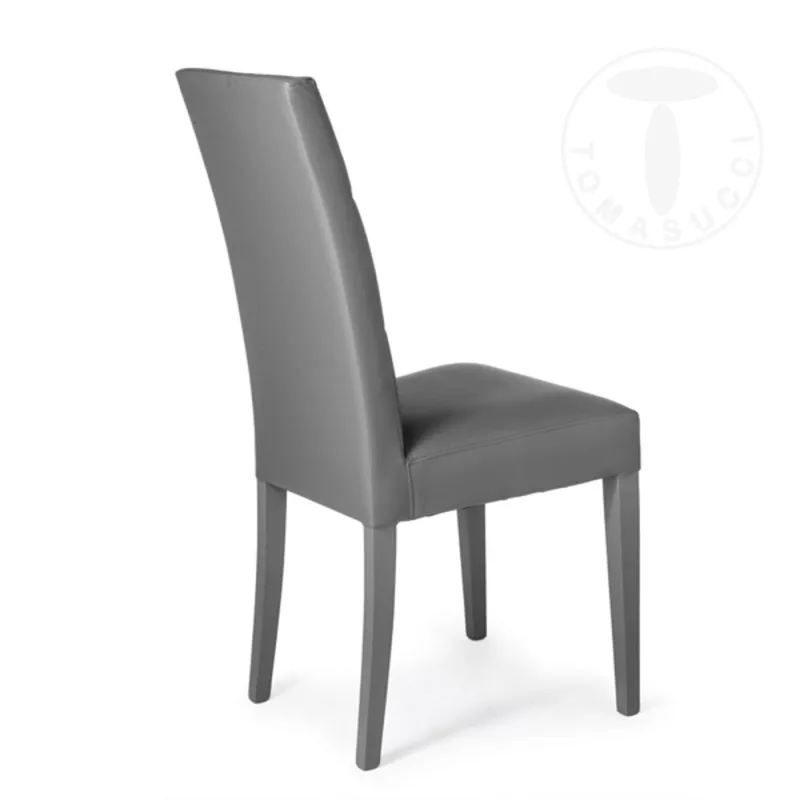 Scaun Din Piele Dada Grey 2720 Tomasucci Italia 
