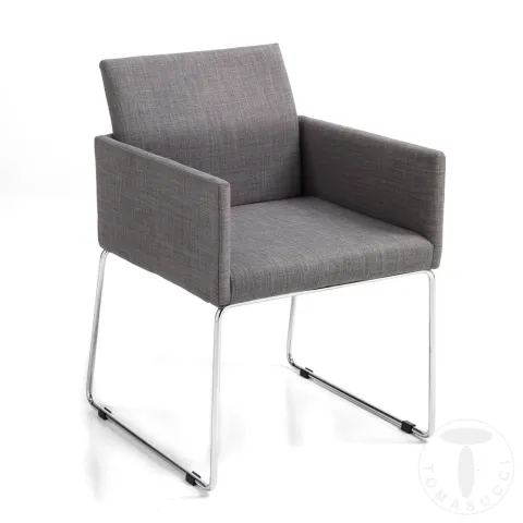 Scaun Tapitat Emma Grey 2722 Tomasucci Italia 