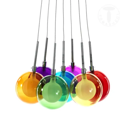 Suspensie 7 Spheres Colors 2732 Tomasucci Italia 