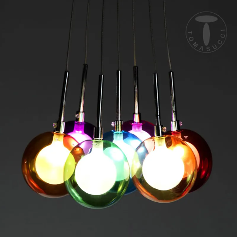 Suspensie 7 Spheres Colors 2732 Tomasucci Italia 