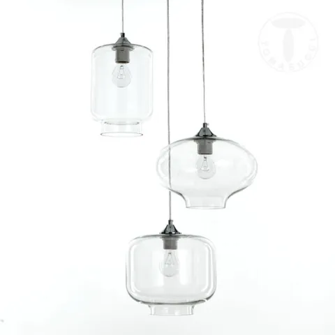 Suspensie 3 Saky Clear 2734 Tomasucci Italia 