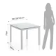 Masa Extensibila New Daily 90 White 2755 Tomasucci Italia 