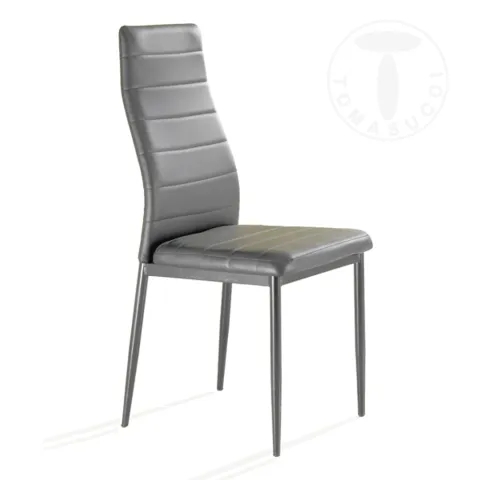 Scaun Din Piele Camaro Grey 2765 Tomasucci Italia 