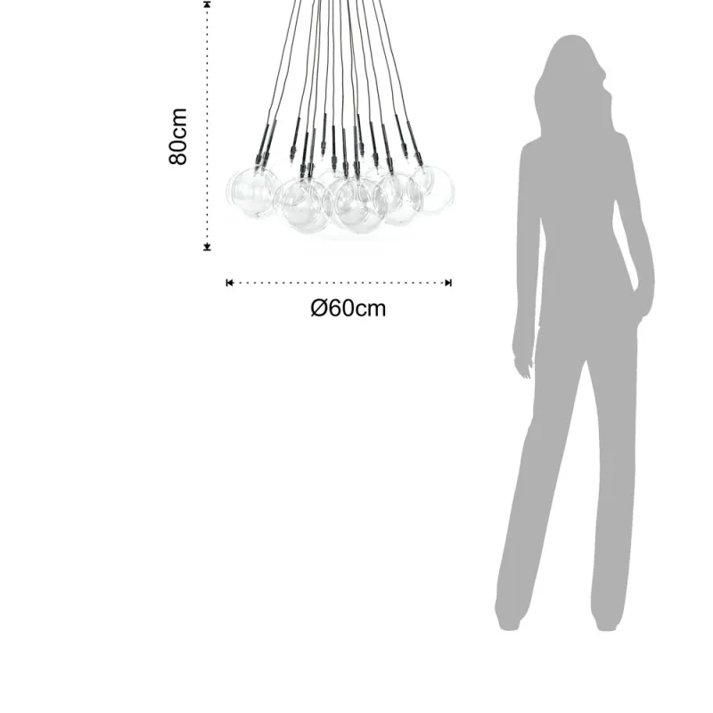 Suspensie Sfere Big 2769 Tomasucci Italia 
