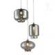 Suspensie 3 Saky Smoked Mirror 2921 Tomasucci Italia 