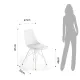 Scaun Captusit Kiki White 2970 Tomasucci Italia 