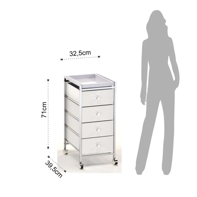 Comoda Cu Roti Baldo 4/C 2983 Tomasucci Italia 