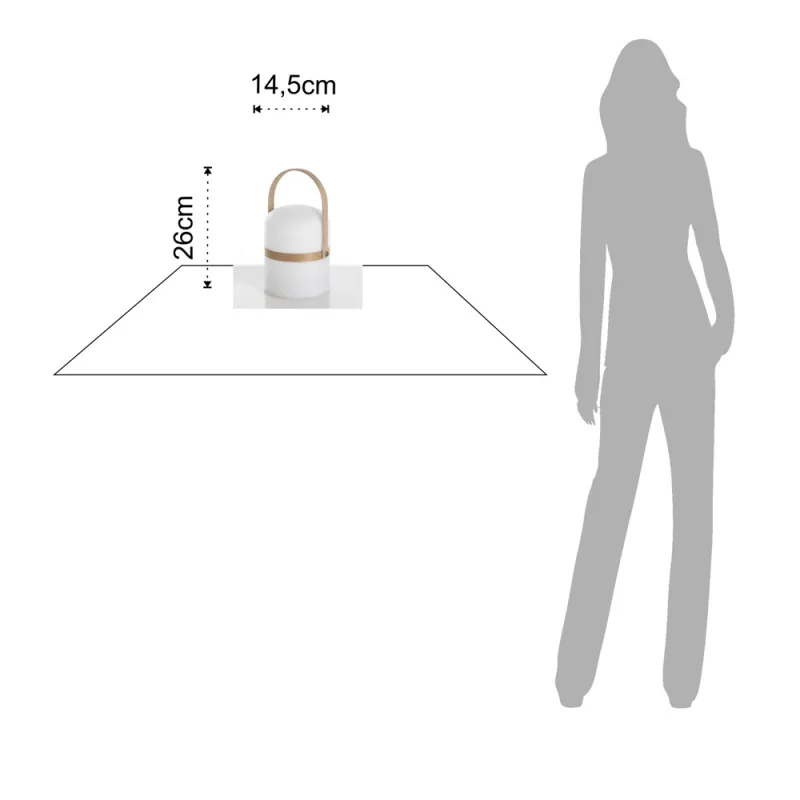 Lampa De Masa Pol 3004 Tomasucci Italia 