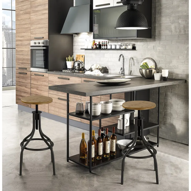 Taburet Reglabil Pajo Grey 3122 Tomasucci Italia 