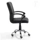 Scaun Birou Cu Roti Pany High Black 3128 Tomasucci Italia 