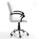 Scaun Birou Cu Roti Pany High White 3129 Tomasucci Italia 