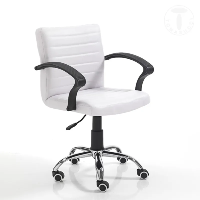 Scaun Birou Cu Roti Pany White 3131 Tomasucci Italia 