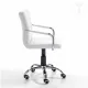 Scaun Birou Cu Roti Milko White 3133 Tomasucci Italia 