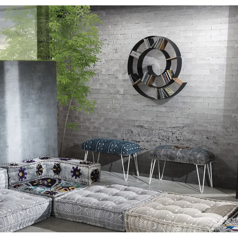 Raft De Perete Chiocciola Dark Grey 3245 Tomasucci Italia 