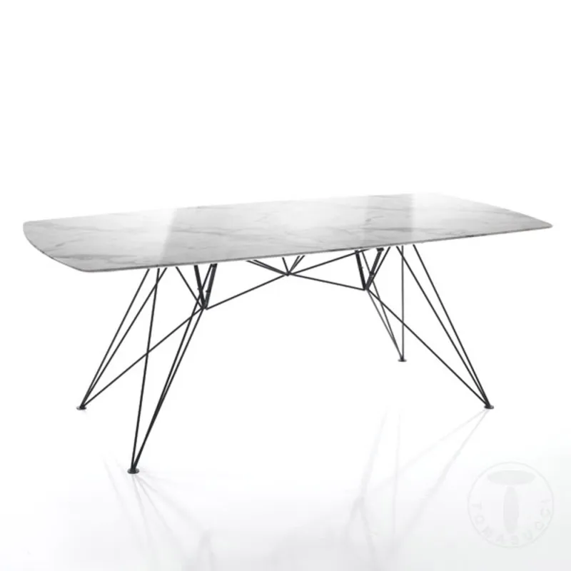 Masa-Birou Din Blat Mdf Spillo Marble 3255 Tomasucci Italia 