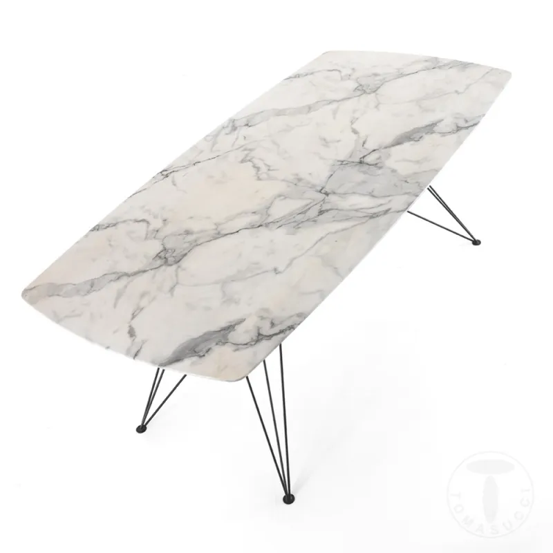 Masa-Birou Din Blat Mdf Spillo Marble 3255 Tomasucci Italia 