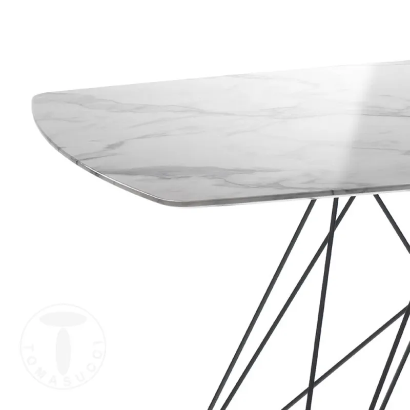 Masa-Birou Din Blat Mdf Spillo Marble 3255 Tomasucci Italia 