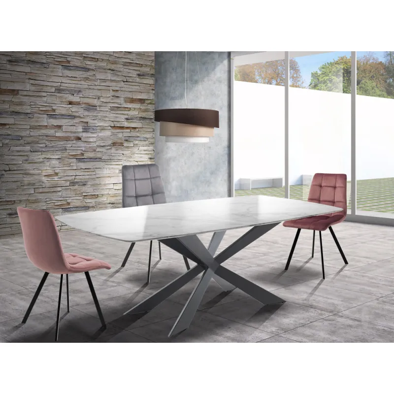 Masa Din Blat Mdf Tips Marble 3256 Tomasucci Italia 