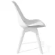 Scaun Din Piele Sintetica Kiki Evo White 3274 Tomasucci Italia 